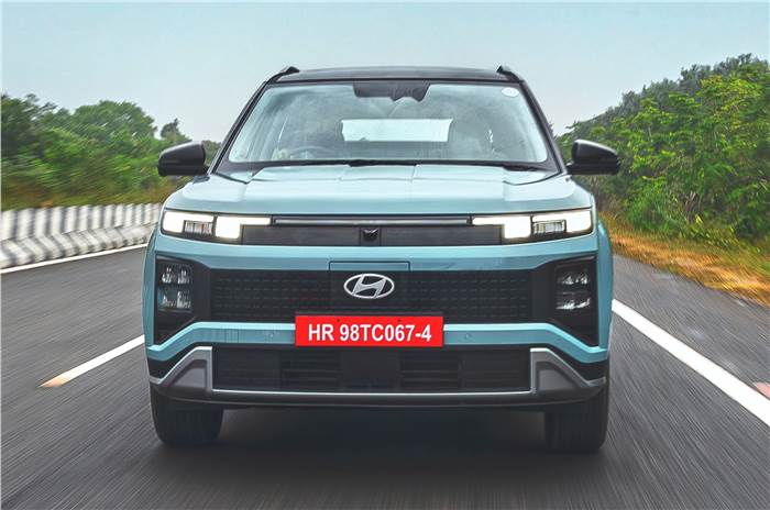 Hyundai Creta Electric front action head on